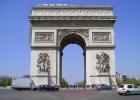 凱旋門はフランス軍の克服不可能性の象徴です。