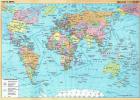 世界地図 — さまざまな国での臭いの様子 今日の世界地図